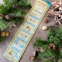 Winter motifs with words