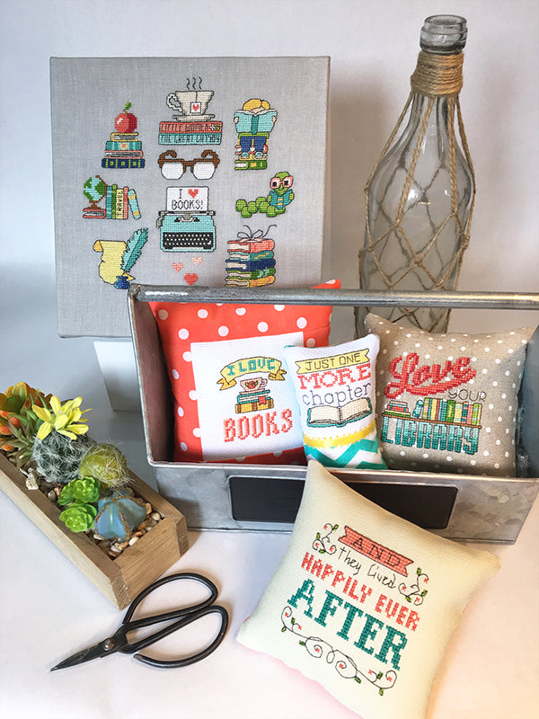 Book and reading motifs