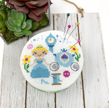 Cinderella Pin Cushion - Fairy Tale Series Cross Stitch Pattern