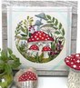 Mushroom with other plants